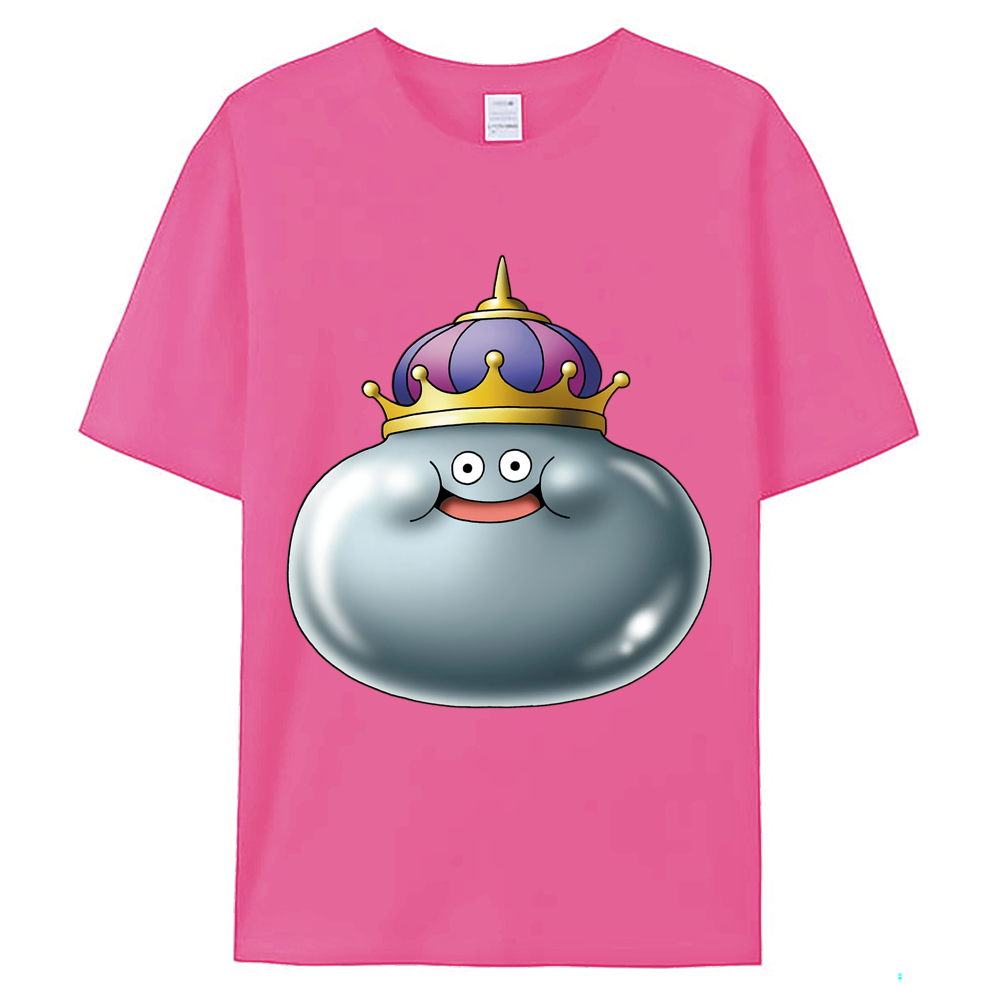 （画像用） ドラゴンクエスト Doragon Kuesuto Dragon Quest レディースカジュアルプリントTシャツ（綿100％）